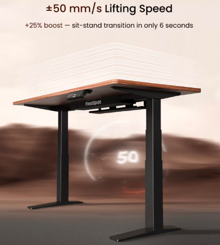 Electric Standing Desk 120x60cm Sit Stand Table Height Adjustable Desk